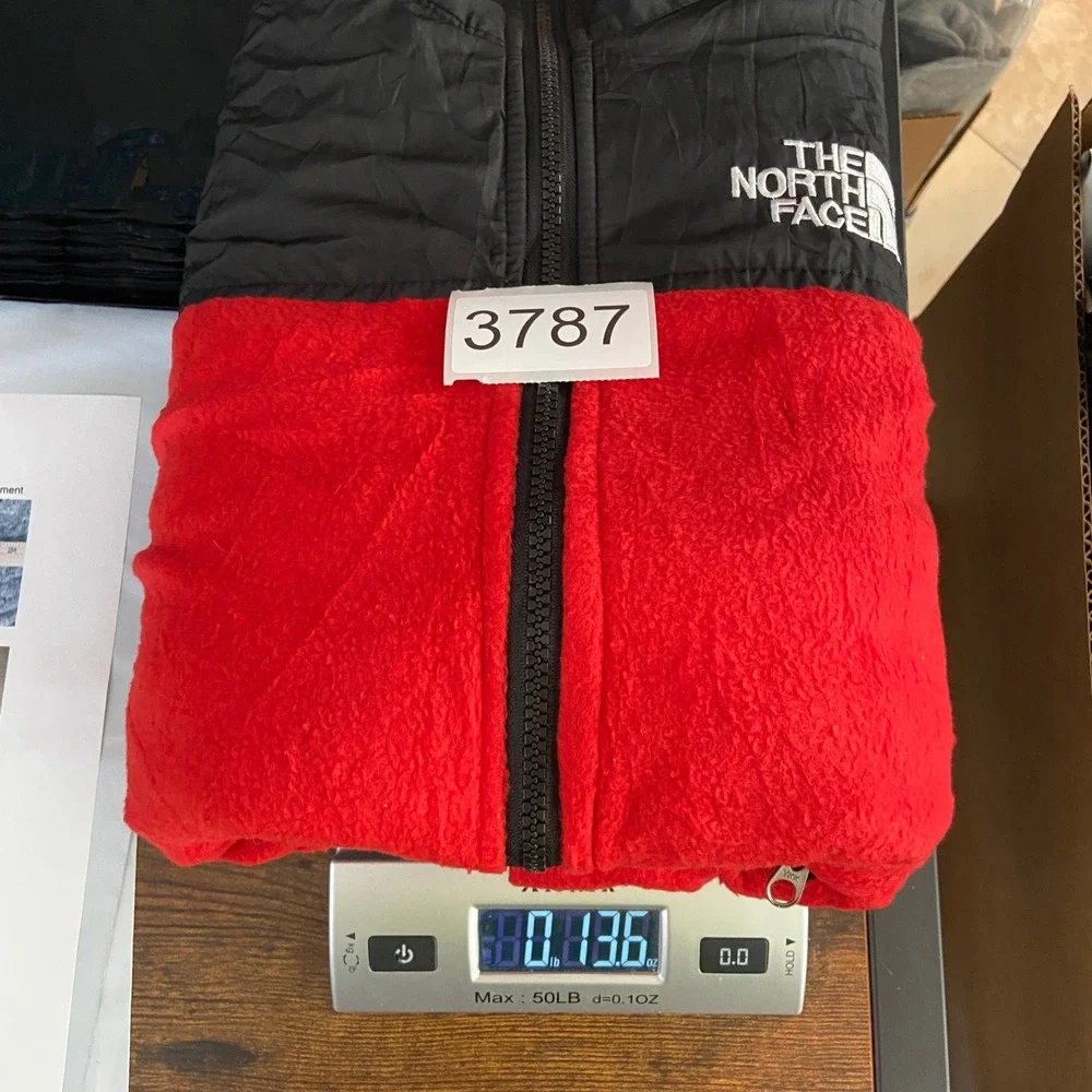 The North Face Fleece Summit Series Gore Windstopper Jacket Mens S Red Denali